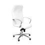 Chaise de Bureau Caudete similpiel P&C 5DBSPBL Blanc