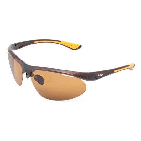 Lunettes de soleil Unisexe Fila SF228-99PMBRN Marron