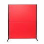 Paravent Valdeganga P&C 80SPRJ Simili Cuir Rouge