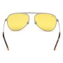 Lunettes de soleil Unisexe WEB EYEWEAR WE0206-14J Argenté (ø 58 mm)