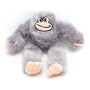 Jouet pour chien en peluche Gloria Iwazaru Singe Gris