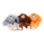 Jouet pour chien en peluche Gloria Iwazaru Singe Gris