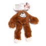 Jouet pour chien en peluche Gloria Mizaru Singe Marron Brown