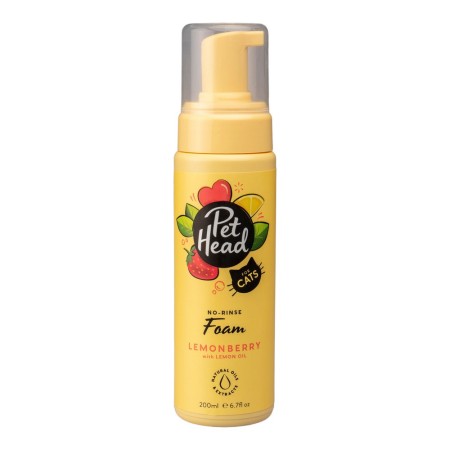 Shampooing sec Pet Head Felin' Good Mousse Chat (200 ml)