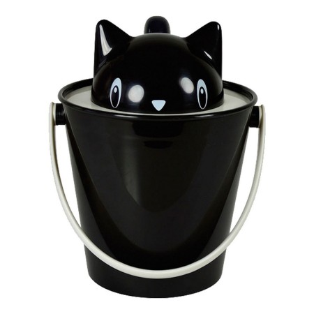 Seau de conteneur United Pets Chat Noir polypropylène (20 cm)