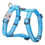 Harnais pour Chien Red Dingo Style Bleu Pingouin 25-39 cm