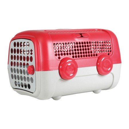 Cage de Transport United Pets Rouge Gris Aluminium polypropylène (37 x 51 x 33 cm)