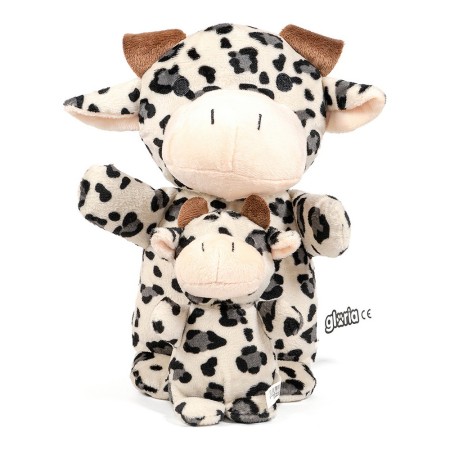 Jouet pour chien en peluche Gloria Marvel Polyester Vache Feuille de Mousse