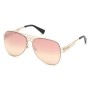 Lunettes de soleil Unisexe Just Cavalli Marron Doré (Ø 61 mm)