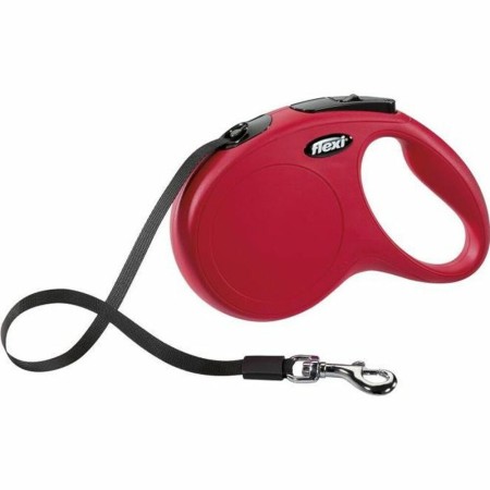 Laisse pour Chien Flexi New Classic 5m Rouge Taille M