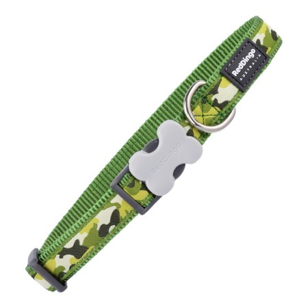 Collier pour Chien Red Dingo Vert Camouflage (2,5 x 41-63 cm)