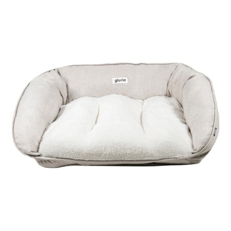 Canapé pour chien Gloria MANDI Beige Polyester (80 x 66 x 25 cm)