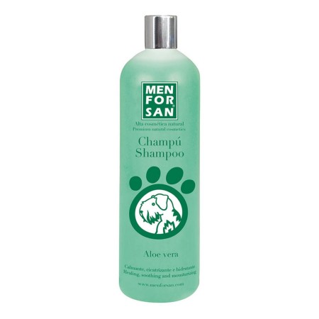 Shampoing pour animaux de compagnie Menforsan Chien Aloe Vera (1000 ml)