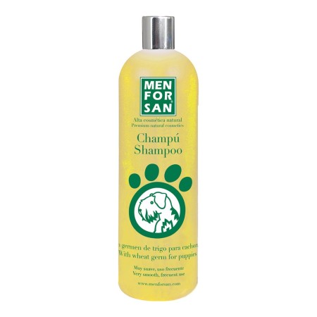 Shampooing Men for San Chien Chiots Germe de blé (1 L)