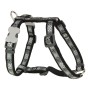 Harnais pour Chien Red Dingo Style Noir Empreinte des animaux 46-76 cm