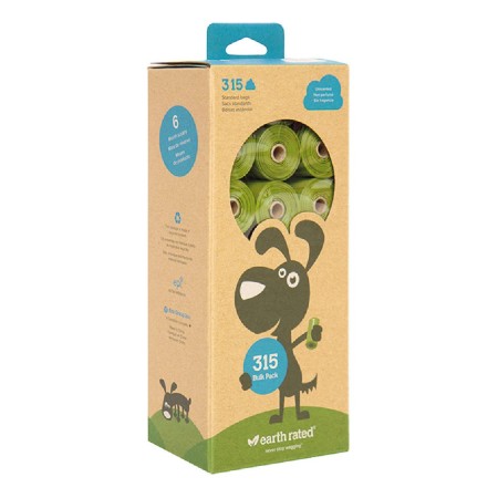 Distributeur de Sacs pour Animaux Domestiques Earth Rated 315 Sacs