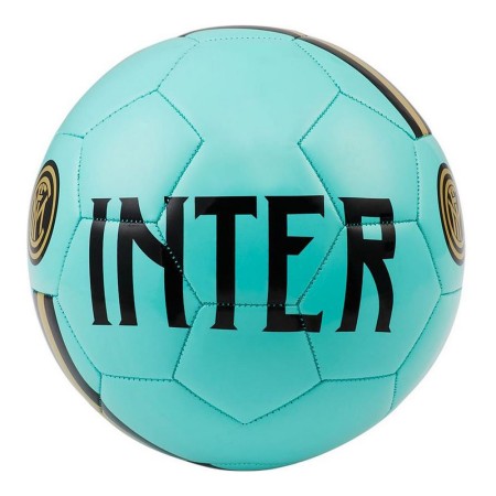 Ballon de Football Nike Inter Milan Supporters Bleu 5 Caoutchouc Aigue marine