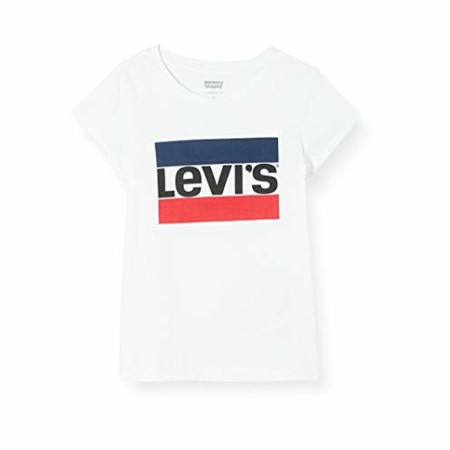 T-shirt à manches courtes enfant Levi's E4900 Blanc (10 Ans)