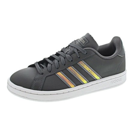 Chaussures de sport pour femme Adidas Grand Court Noir Gris