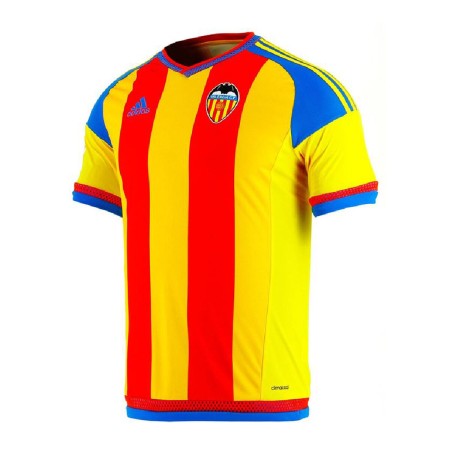 Maillot de Football à Manches Courtes pour Homme Adidas Valencia CF 2015/2016 Rouge