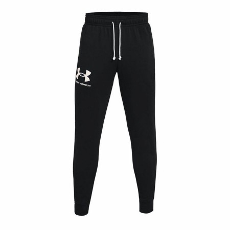 Pantalon pour Adulte Under Armour RIVAL TERRY JOGGER Noir Homme