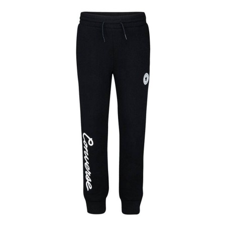 Pantalon pour Adulte Converse Signature Chuck Patch Jogger Noir Femme