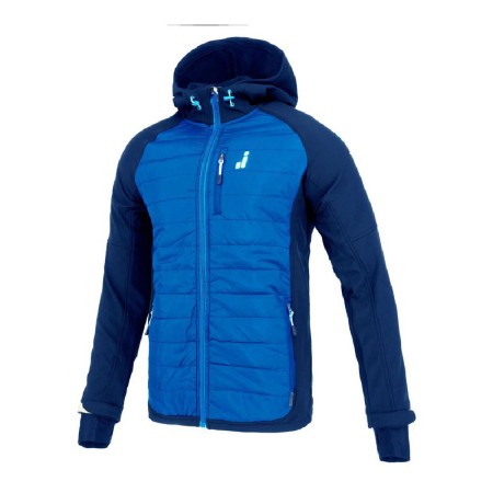 Anorak Joluvi Hybrid Shell Bleu