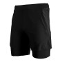 Short de Sport Joluvi Best Running Noir