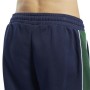 Pantalon de sport long Reebok Classics Linear Homme Blue marine