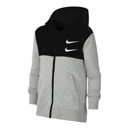 Veste de Sport Nike Swoosh Gris foncé