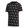 T-shirt à manches courtes enfant Adidas Core Noir