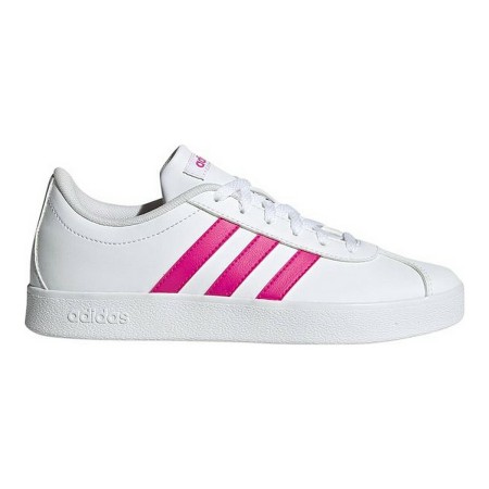 Chaussures de Sport pour Enfants Adidas VL Court 2.0 Blanc