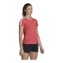 T-shirt à manches courtes femme Adidas DP2362 Rouge