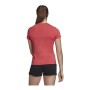 T-shirt à manches courtes femme Adidas DP2362 Rouge