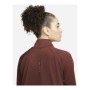 Tee-shirt Manches Longues Femme Nike Dri-FIT Swoosh Run Marron
