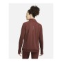 Tee-shirt Manches Longues Femme Nike Dri-FIT Swoosh Run Marron