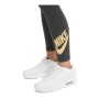 Leggings de Sport pour Enfants Nike Sportswear Noir 12-13 Ans Gris foncé (12-13 Ans)