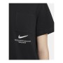 T shirt à manches courtes Enfant Nike Noir