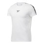 T-shirt à manches courtes homme Reebok Essentials Tape Blanc