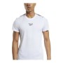 T-shirt à manches courtes homme Reebok Essentials Tape Blanc