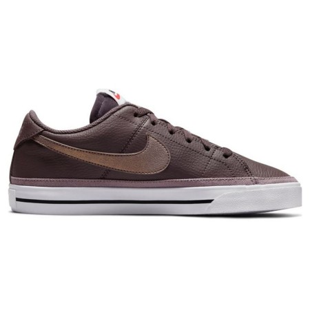 Chaussures casual femme Nike Court Legacy B W Marron