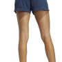 Short de Sport Adidas Knit Pacer Femme Bleu foncé