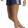 Short de Sport Adidas Knit Pacer Femme Bleu foncé