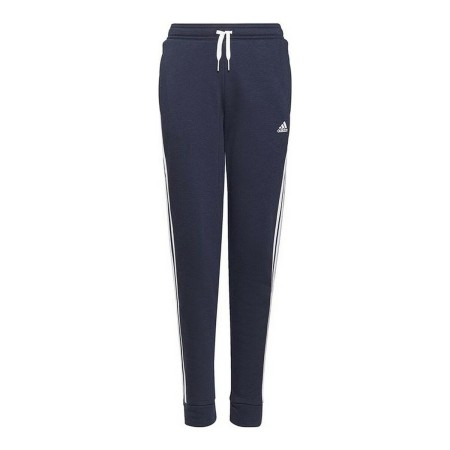 Pantalon de sport long Adidas Essentials French Terry Bleu foncé Enfants