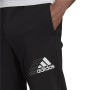 Pantalon de sport long Adidas Essentials Logo Noir Homme