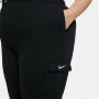 Pantalon de sport long Nike Swoosh Femme Noir