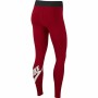 Leggings de Sport pour Femmes Nike Sportswear Leg-A-See Rouge