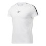 T-shirt à manches courtes homme Reebok Essentials Tape Blanc