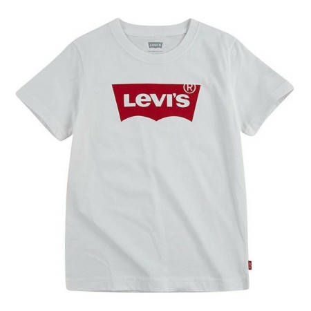 T-shirt à manches courtes enfant Levi's Batwing Blanc
