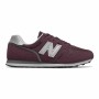 Chaussures de Sport pour Homme New Balance 373 v2 Bordeaux Rouge foncé